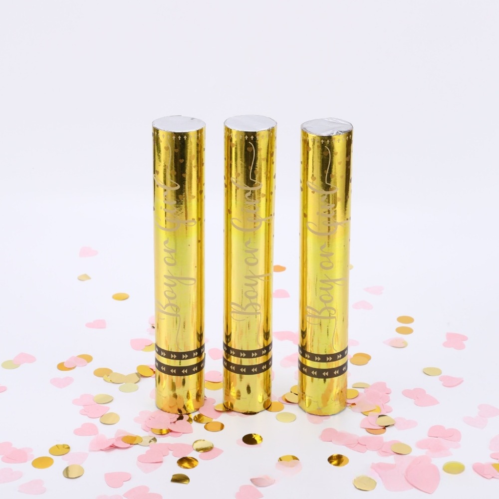 粉色-圓形禮花+金片