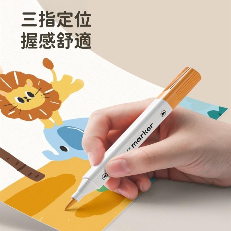 【苗栗現貨&含發票】 ENMY 恩米 雙頭丙烯馬克筆 丙烯馬克筆 塗鴉筆 麥克筆 彩色筆 畫圖筆 畫筆 繪畫-細節圖7