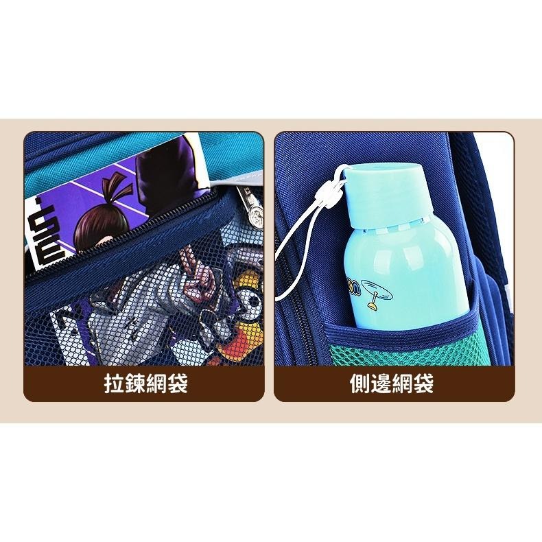 【苗栗現貨&含發票】 書包 兒童書包 書包小學生 小學生書包 書包 防潑水大容量│分層收納│舒適減壓│小學生書包推薦-細節圖4