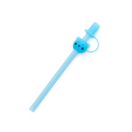 【苗栗現貨&含發票】 兒童吸管 矽膠吸管 帶帽吸管組 重複使用 安全吸管-規格圖9