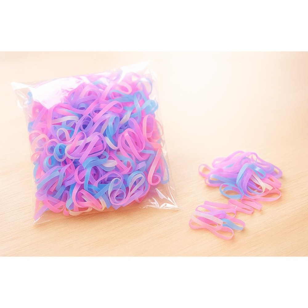【苗栗現貨&含發票】 兒童橡皮筋 兒童綁髮 綁髮橡皮筋 兒童髮圈 彩色橡皮筋 橡皮筋髮圈 髮圈橡皮筋-細節圖4