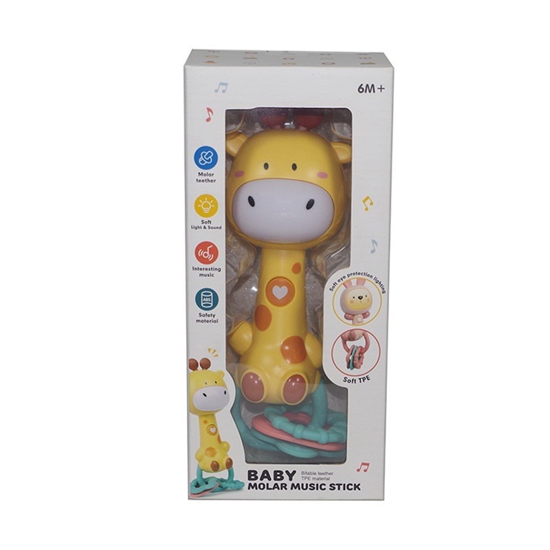 【苗栗現貨&含發票】 聲光音樂手搖鈴 寶寶安撫搖鈴 早教 益智 聲光搖鈴 嬰兒 安撫手搖鈴 兒童搖鈴 寶寶搖鈴-規格圖9