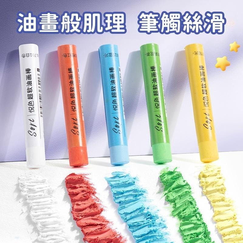 【苗栗現貨&含發票】 油畫 油畫棒 悅色超軟油畫棒DIY套裝-4主題線稿/新手免基礎/立體肌理刮刀/藝術手作禮物-細節圖4