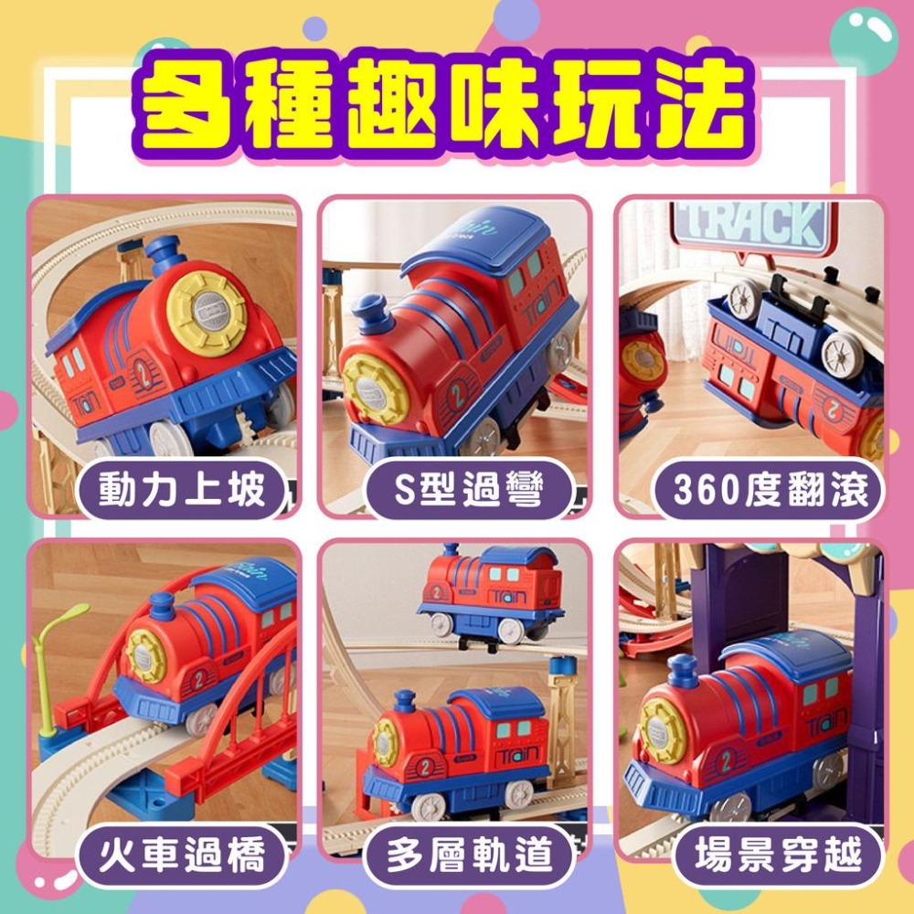 【苗栗現貨&含發票】 電動火車軌道 火車便利店 火車軌道 百變軌道 火車玩具 電動火車 禮物-細節圖6