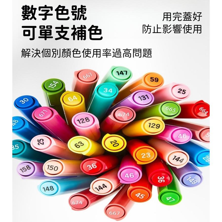 【苗栗現貨&含發票】 丙烯馬克筆 直液丙烯筆 直液式軟頭丙烯筆 Touchmark專業繪圖馬克筆｜ASTM認證/兒童安全-細節圖6