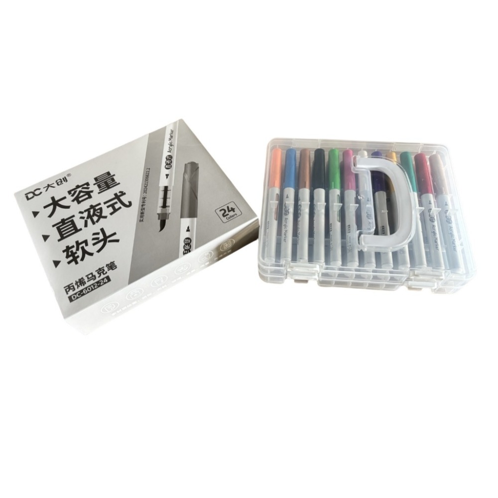 【苗栗現貨&含發票】 丙烯馬克筆 直液丙烯筆 直液式軟頭丙烯筆 Touchmark專業繪圖馬克筆｜ASTM認證/兒童安全-規格圖9