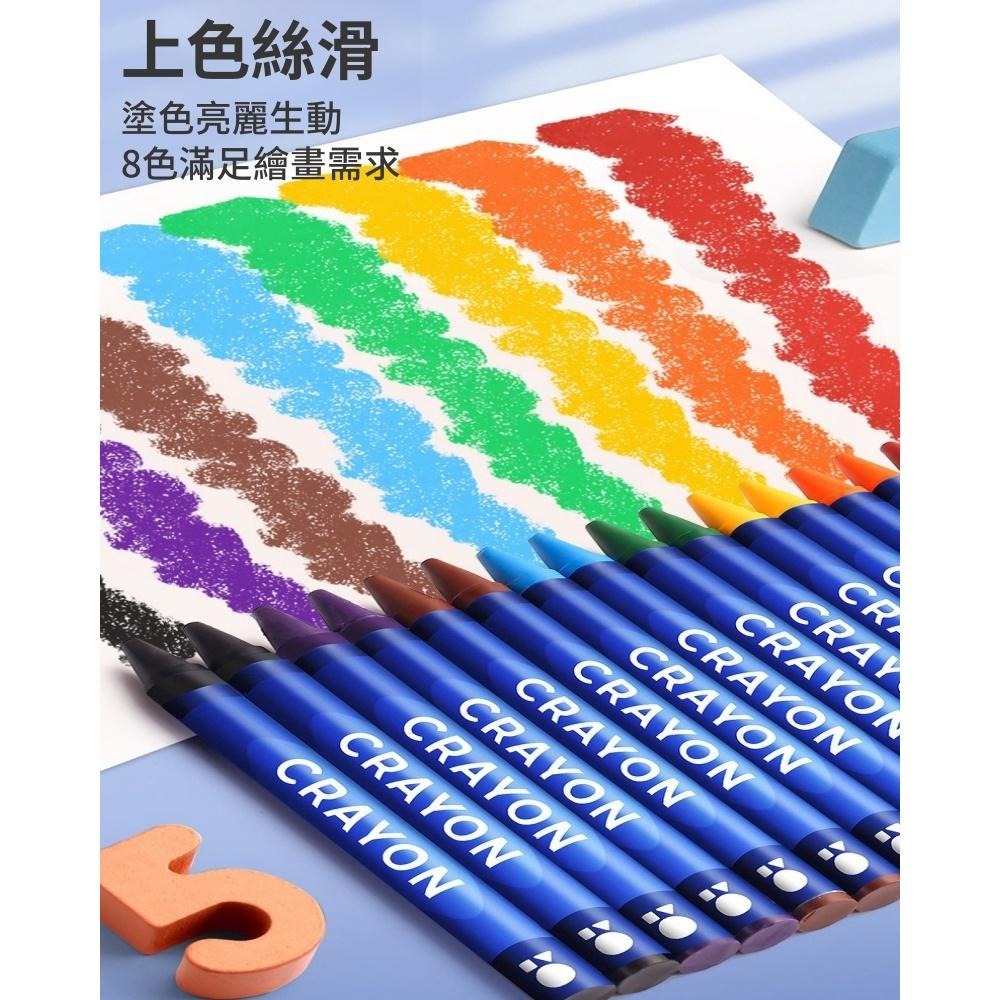 【苗栗現貨&含發票】 恩米 蠟筆 基礎蠟筆 入門蠟筆 教學蠟筆 安親班 幼兒園 幼稚園 戶外繪畫 小班用-細節圖3