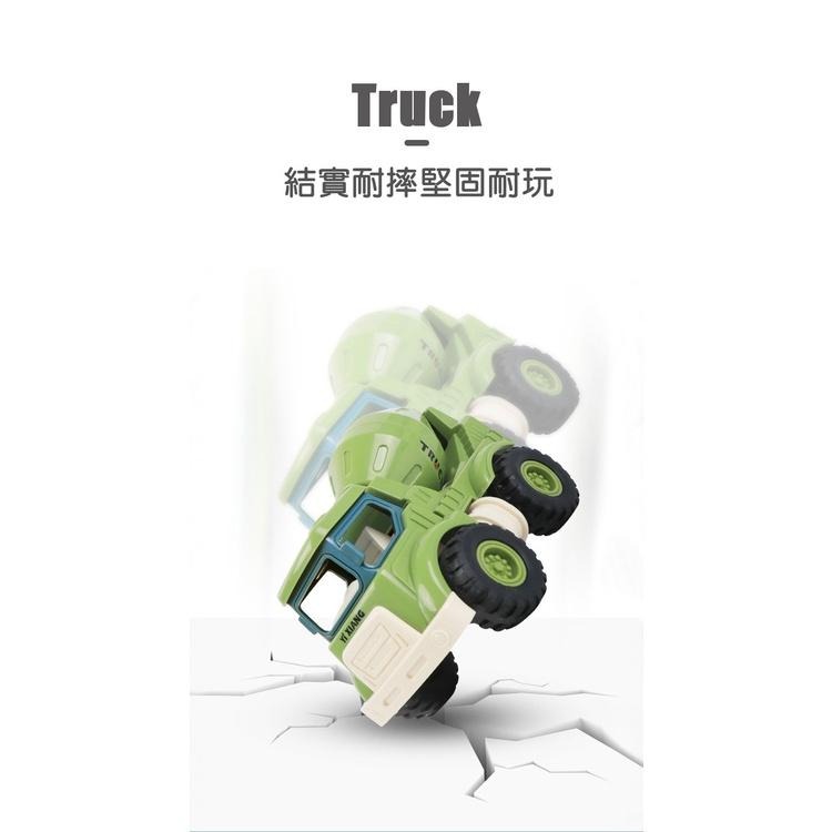 【苗栗現貨&含發票】 超仿真工程車 工程車 挖土機 吊車 攪拌車 卡車 玩具工程車 玩具車 慣性加速-細節圖6
