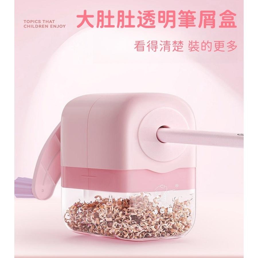 【苗栗現貨&含發票】 削鉛筆機 手搖削鉛筆機 可進筆可退筆 手動 隨機出貨 削筆 粗細調節 自動排芯 五段式 削筆機-細節圖8