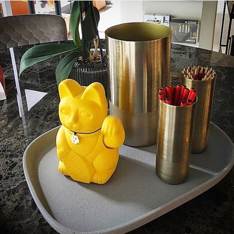 西班牙Diminuto Cielo Lucky Cats幸運繽紛自動招手招財貓-細節圖4