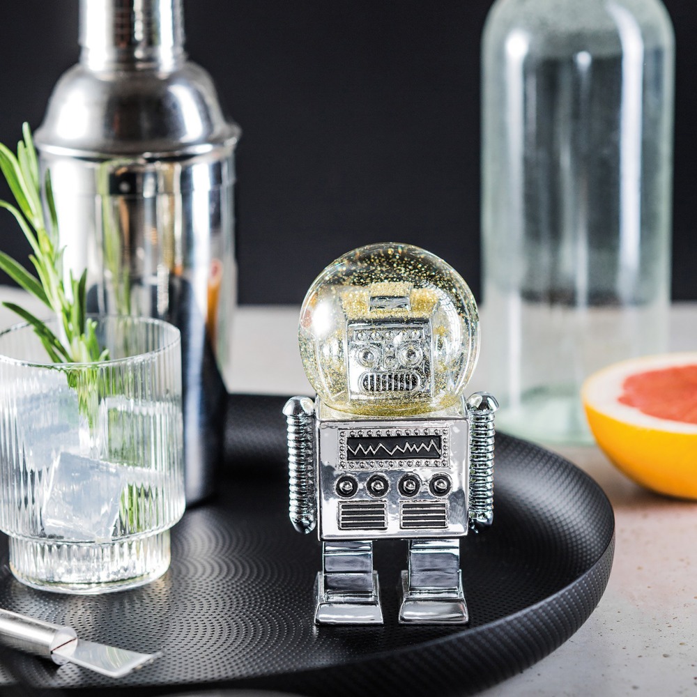 德國 DONKEY 機器人水晶球擺飾-細節圖3