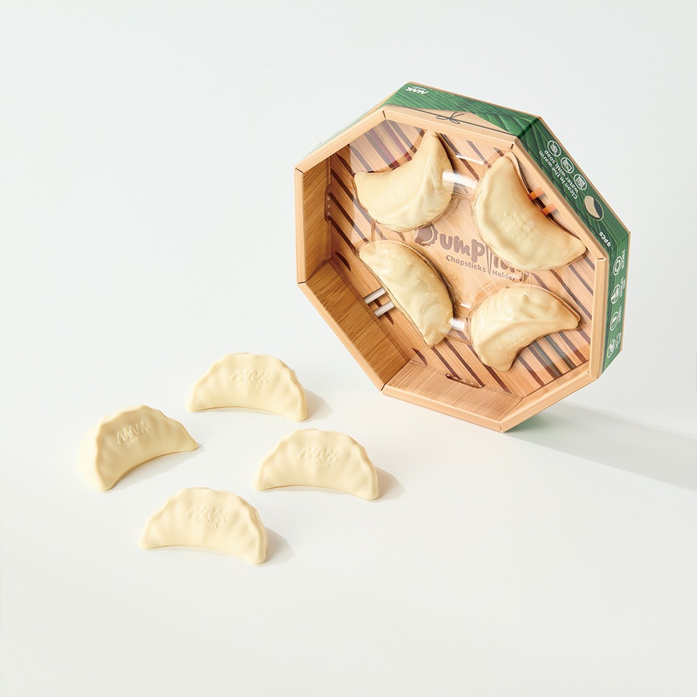 Dumpling Chopsticks Holder水餃造型多用途筷架 4件套組-細節圖4