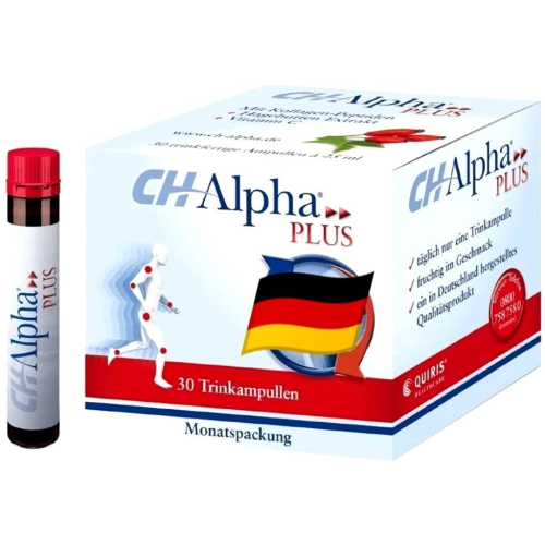 德國 CH Alpha plus 膠原蛋白 30支*25ml(盒裝) - ELFERE - iOPEN Mall