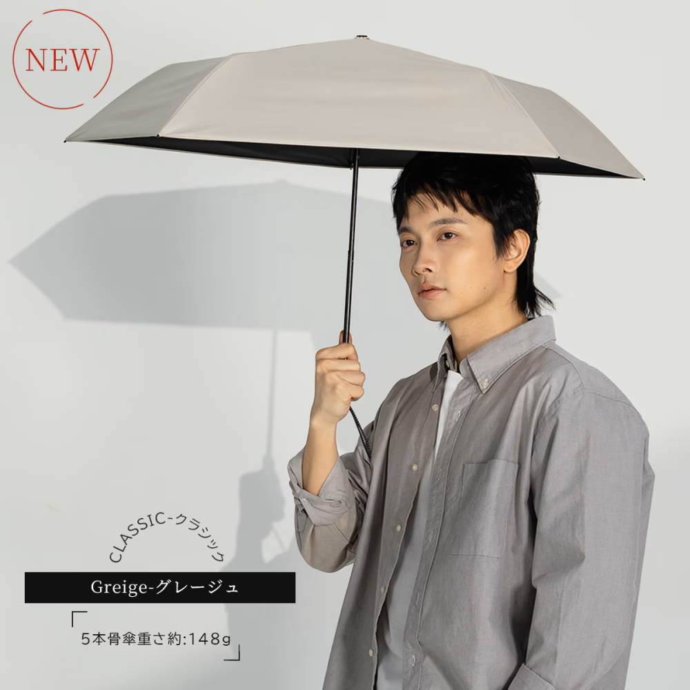 「日本原裝進口」KIZAWA極輕量晴雨兩用傘‧銷售冠軍 U.Light系列-細節圖2