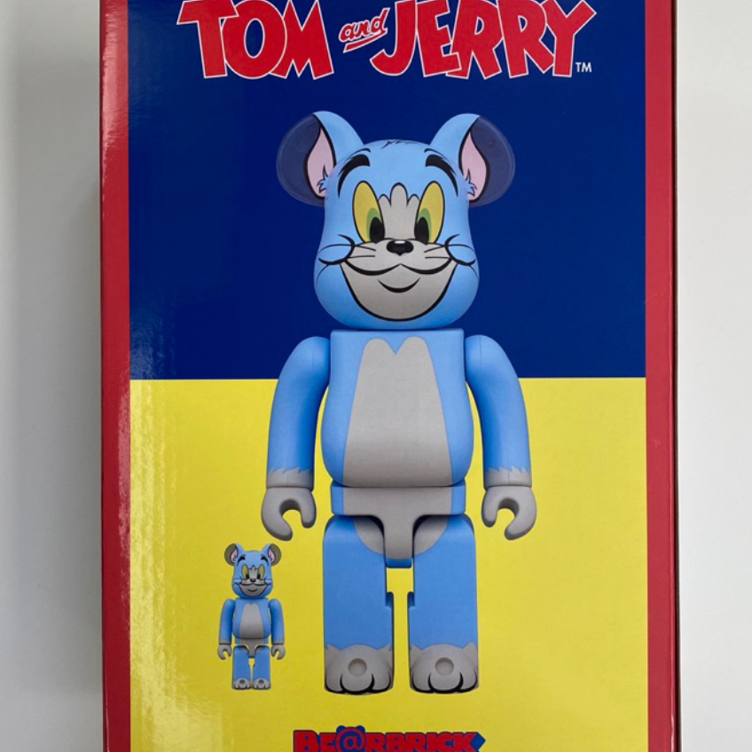 〖日本代購現貨〗BE@RBRICK湯姆與傑利100%＆400% 庫柏力克熊 積木熊｜湯姆貓與傑利鼠-細節圖2