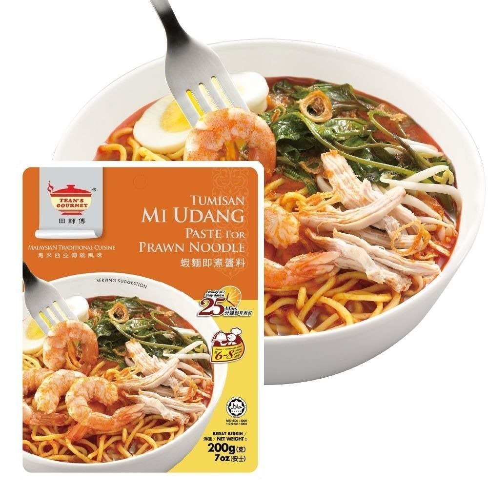 《田師傅》蝦麵即煮醬料 （200公克/包）-細節圖2