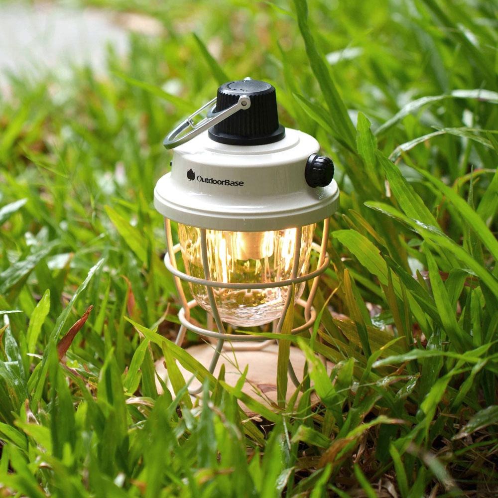 日野戶外~【OutdoorBase】精靈球燈 400高流明光源 露營燈 5000mah電容量  IPX5防水等 燈具釣魚-細節圖3