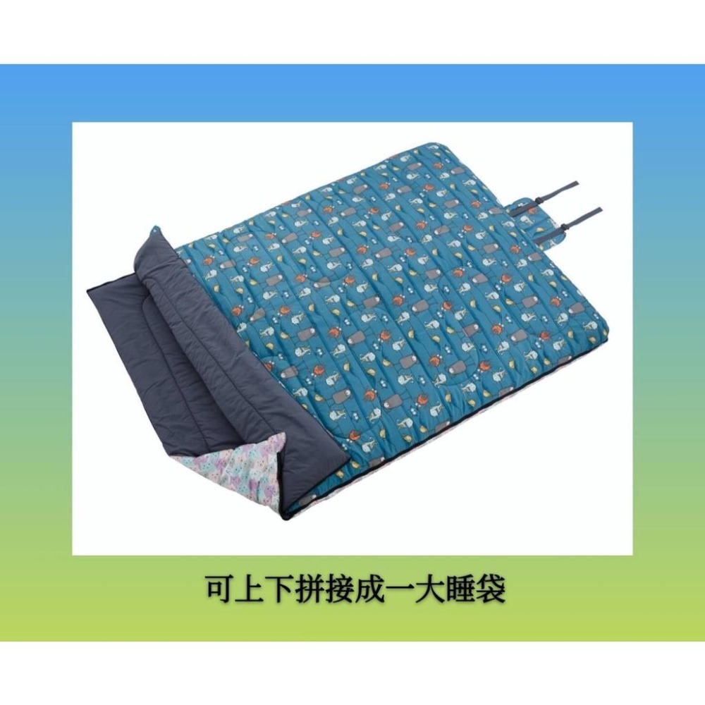 日野戶外~野放 wildfun 輕巧舒適童趣款系列 露營 睡袋 卡通睡袋 午睡 童趣睡袋  兒童睡袋 住宿 野營 台灣製-細節圖6