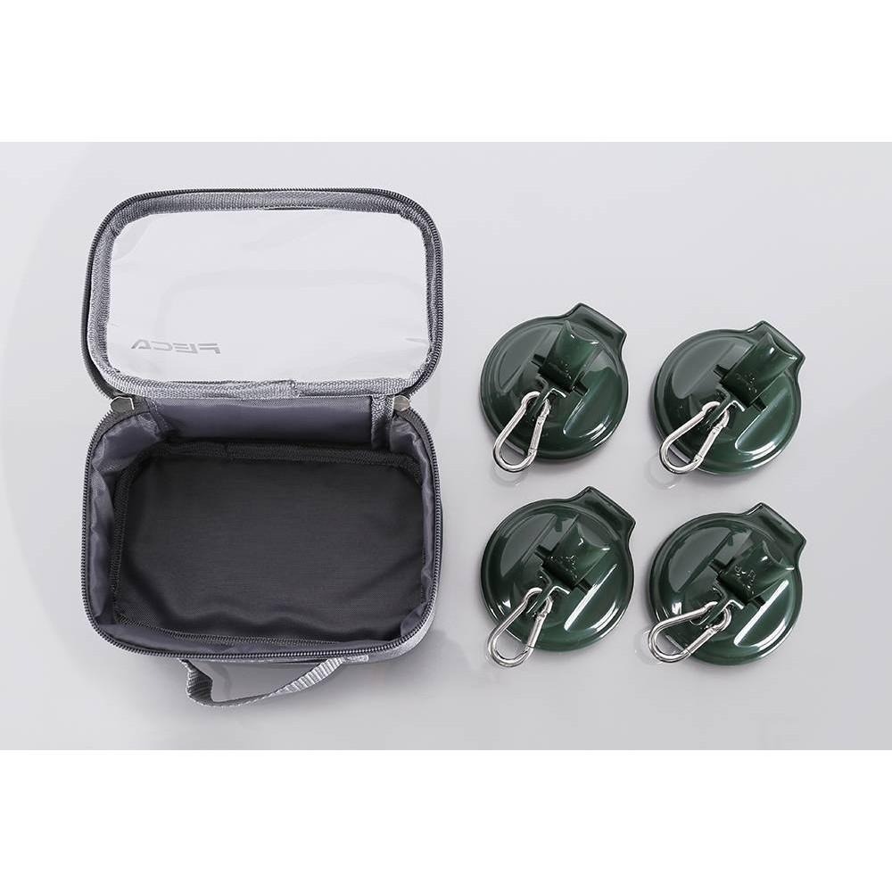 日野戶外~ 台灣製 feca 四入組 車用吸盤 萬用吸盤 天幕 露營 野營 車邊帳 強力吸盤 搭天幕 天幕配件-細節圖2