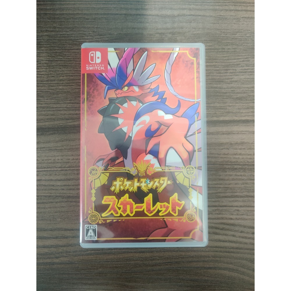 寶可夢 朱 Switch 遊戲片-細節圖2
