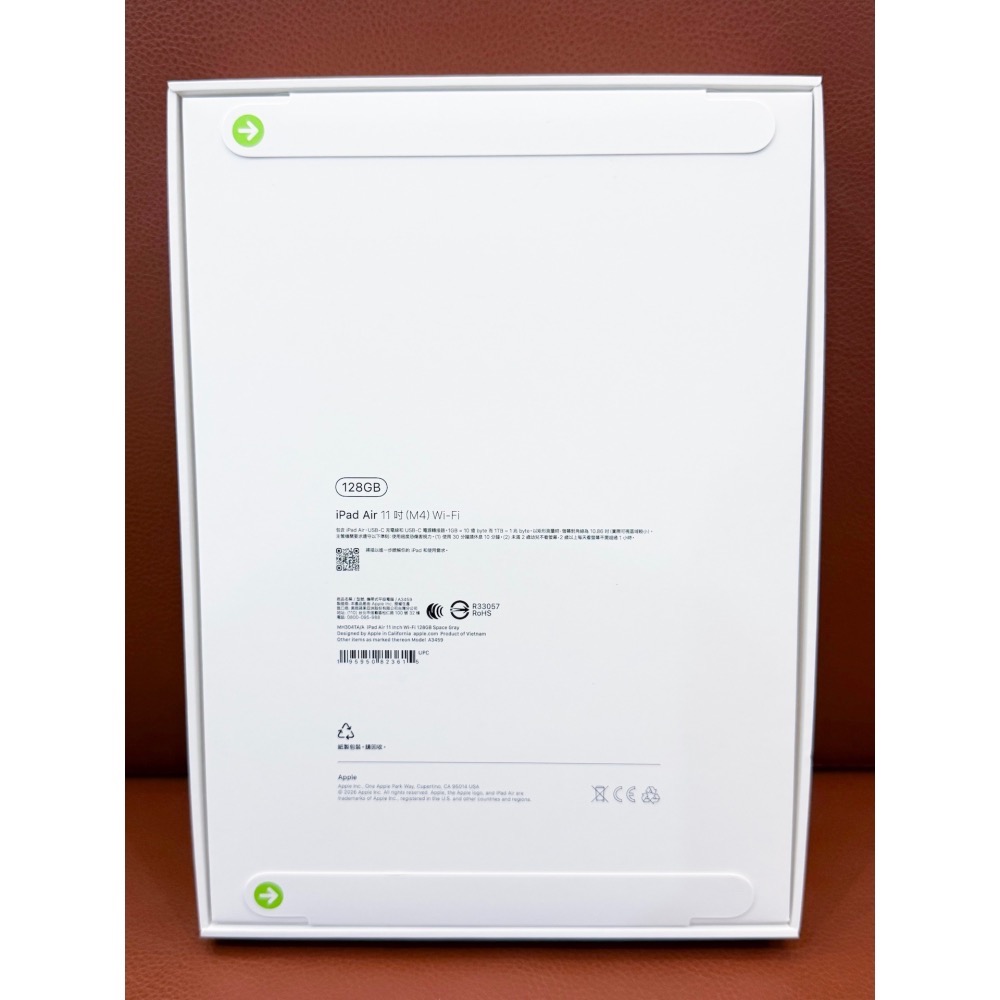 Apple iPad Air 11吋 M4 WiFi 太空灰 128G-細節圖2