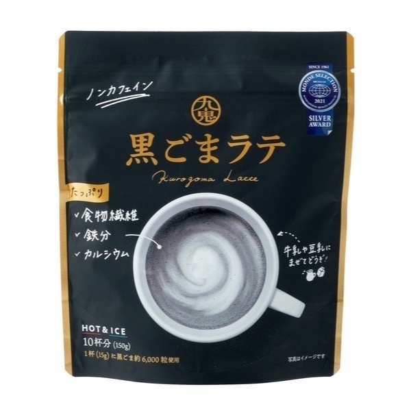 九鬼｜現貨｜黑芝麻粉 芝麻拿鐵 冰淇淋 蛋糕 烘焙材料 沖泡冷熱飲品-規格圖11