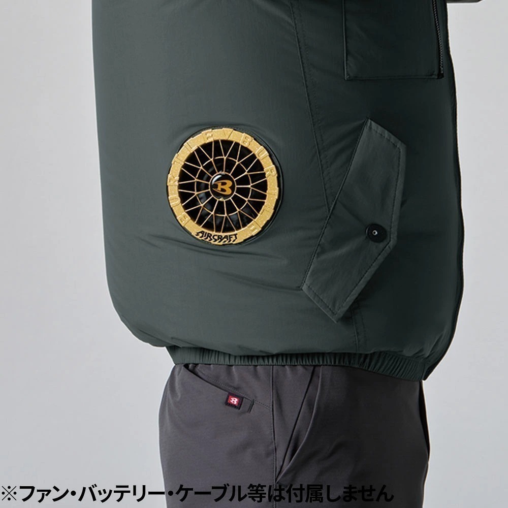 【日本直送】巴特雷空調服 AC1151 長袖 側開孔(非台灣現貨)-細節圖5