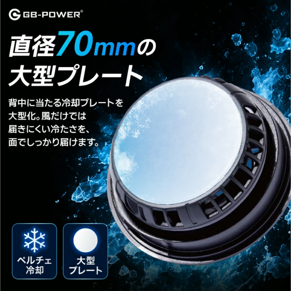 【日本直送】日本長信 Nagashin GB-POWER GP980X 30V 珀爾帖一體式主動製冷風扇組(非現貨)-細節圖4