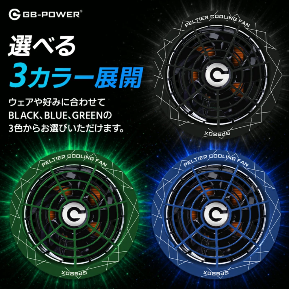 【日本直送】日本長信 Nagashin GB-POWER GP980X 30V 珀爾帖一體式主動製冷風扇組(非現貨)-細節圖6