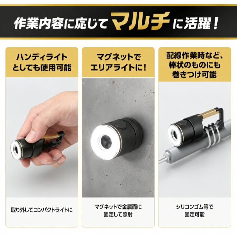 【日本直送】GENTOS OZ-DR01R 充電式極輕手電筒｜100流明 高耐塵防滴 鑰匙圈隨身燈-細節圖4