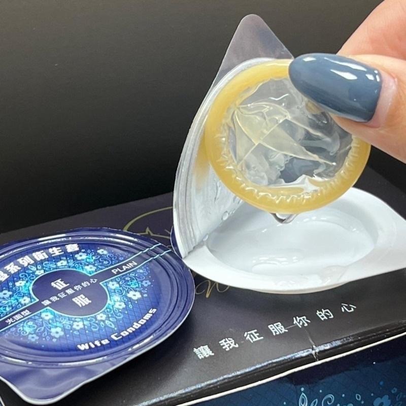 用過就愛上😍征服 保險套 輕薄 無套感 001 水性潤滑 舒適不乾 水果香味 乳膠 現貨 衛生套 安全套-細節圖5