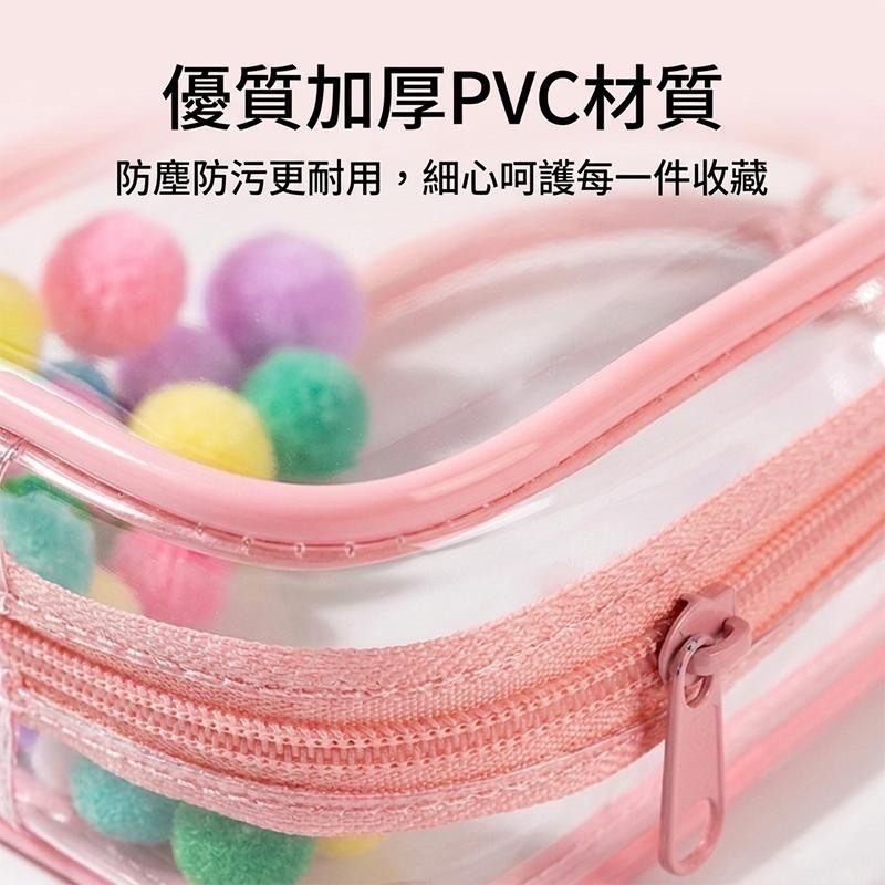 【森圈小物 台灣現貨】曬娃包吊飾遛娃包痛包娃娃收納彩色鑰匙圈鑰匙扣掛件公仔收納外出娃包哭娃包背包掛飾毛球裝飾配件混色-細節圖5