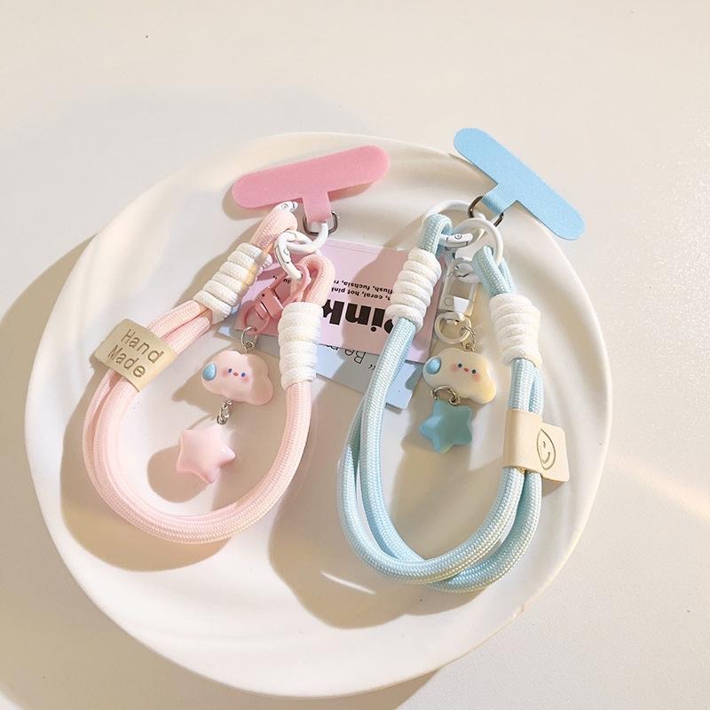 【森圈小物 台灣現貨】手機掛繩 吊飾 雲朵 可愛 韓版 日系 ins風 療癒 少女風 學生 文青 聖誕 包包掛件 禮物-細節圖4
