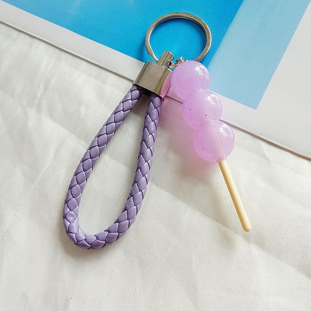 【森圈小物 台灣現貨】彩色仿真糖葫蘆airpods吊飾包包ins鑰匙圈鑰匙扣日韓背包掛件掛飾卡通少女聖誕生日婚禮小物-細節圖8