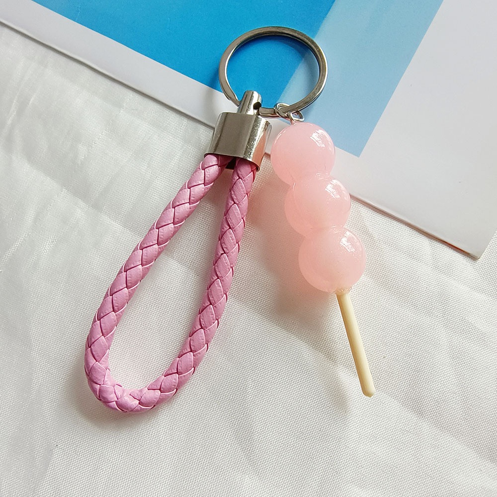 【森圈小物 台灣現貨】彩色仿真糖葫蘆airpods吊飾包包ins鑰匙圈鑰匙扣日韓背包掛件掛飾卡通少女聖誕生日婚禮小物-規格圖9