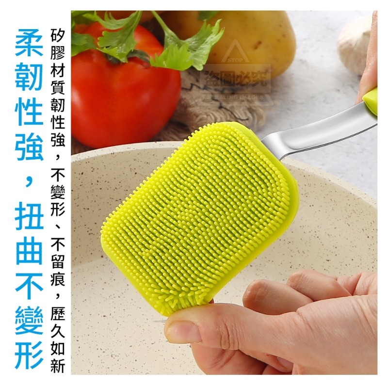 【萬用可掛式矽膠清潔神器 25*6.5cm /顏色隨機出貨 /數量有限/售完不補】-細節圖6