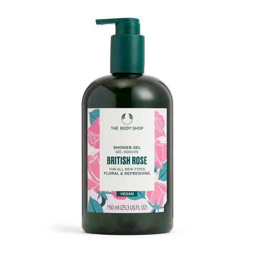 英皇玫瑰嫩膚沐浴膠BRITISH ROSE 750ML