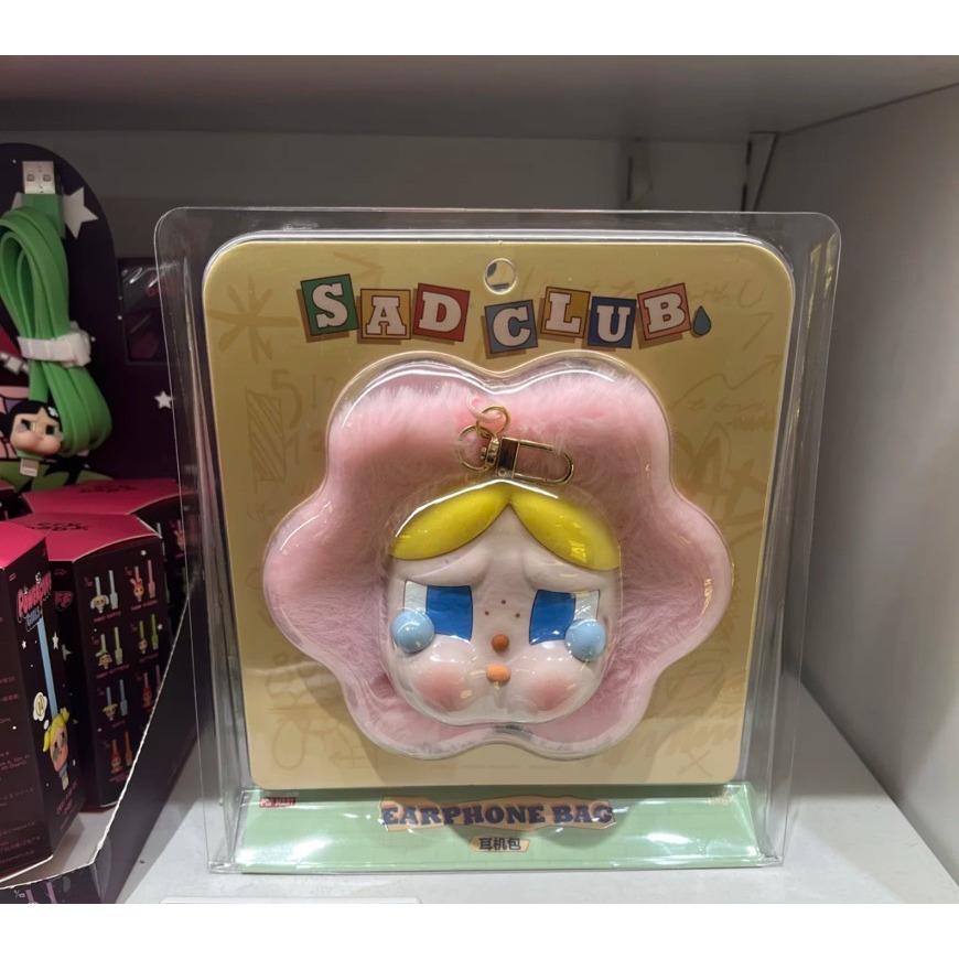 【🌸 公司正貨 泡泡瑪特 Crybaby 哭娃花朵耳機包🌸/數量有限/售完不補】-細節圖7