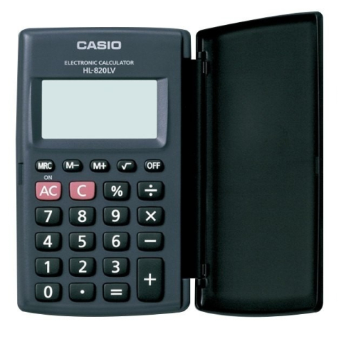 計算機 CASIO 含稅 可開三聯報帳 HL-820LV-BK 國家考試專用機 8位數 具有外蓋設計 兩色