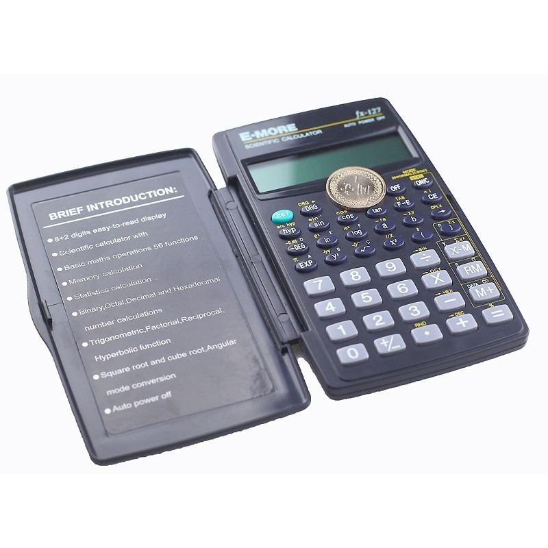 【超商免運】【E-MORE】國考工程型(第二類)專用計算機(FX-127)-細節圖2