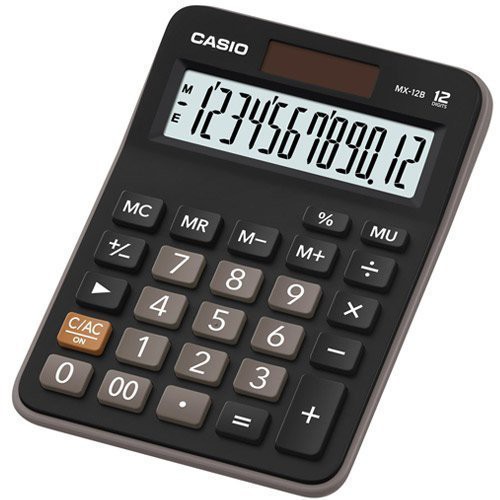 【限定免運】【CASIO】【含稅 可開三聯】卡西歐 商務系列12位數計算機MX-12B