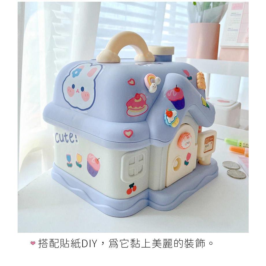 存錢筒 創意卡通儲蓄罐 可愛存錢筒 大容量塑料存錢罐 生日禮物 兒童節禮物-細節圖6