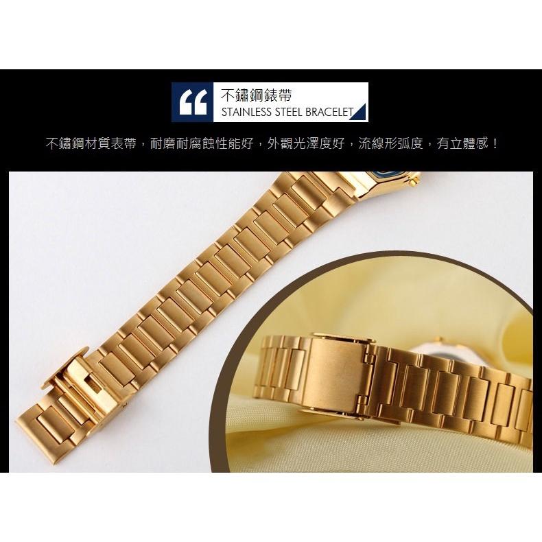 手錶 台灣現貨 時刻美 Skmei 時尚電子錶 男士鋼帶手錶 電子防水手錶 1123-細節圖3