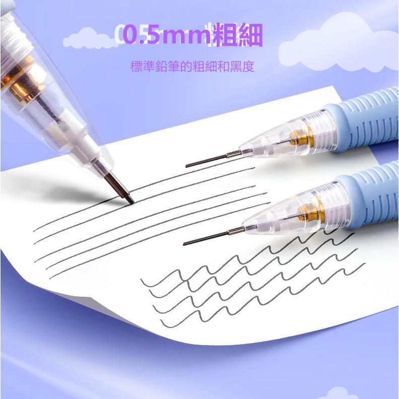 文具 可愛小兔自動铅筆 卡通超萌搖搖出芯筆 中小學生自動鉛筆文具0.5mm-細節圖7
