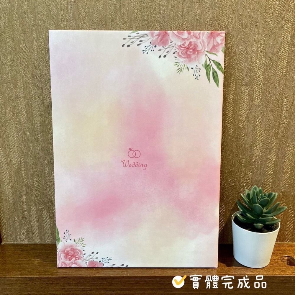 結婚證書夾(含書約) 客製質感證書夾 公版現貨 結婚書約-戶政事務所使用 結婚必備 結婚登記-粉彩HELLO KITTY-細節圖7