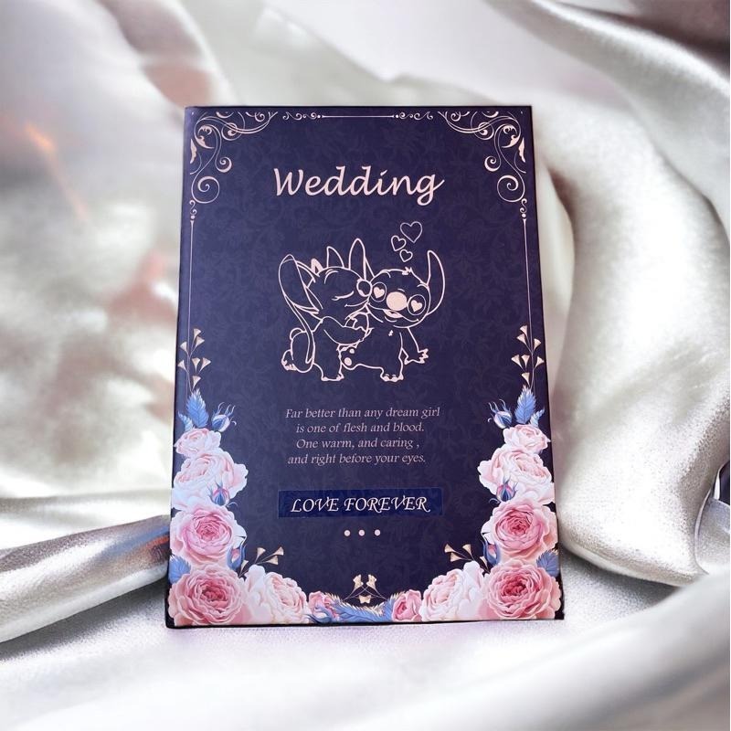 現貨+預購 結婚證書夾(含書約) 客製證書夾 書約 結婚書約-戶政事務所 結婚證書 結婚必備 登記-史迪奇-經典幸福花園-細節圖8