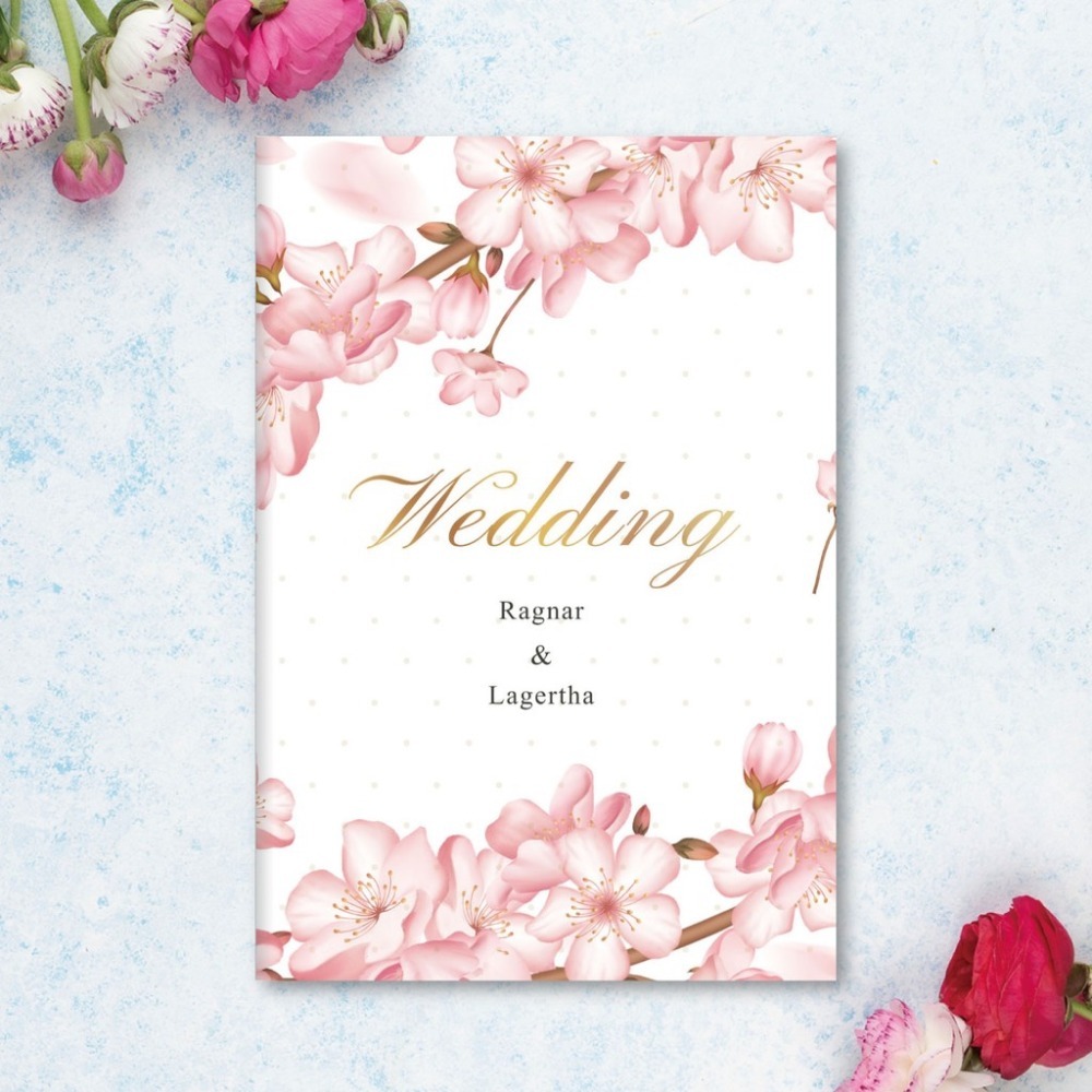 結婚證書夾(含書約) 客製質感證書夾 同性書約 書約夾 結婚書約 結婚證書 結婚必備 結婚登記-粉色簡約花草-規格圖6