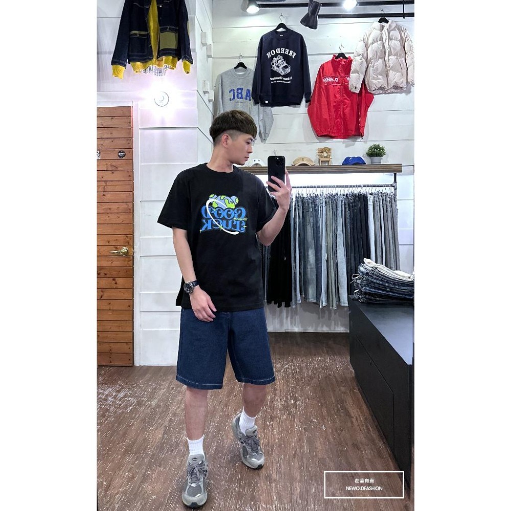 『新品上市』重磅地球熊短T(NOF23022547)-黑-細節圖8