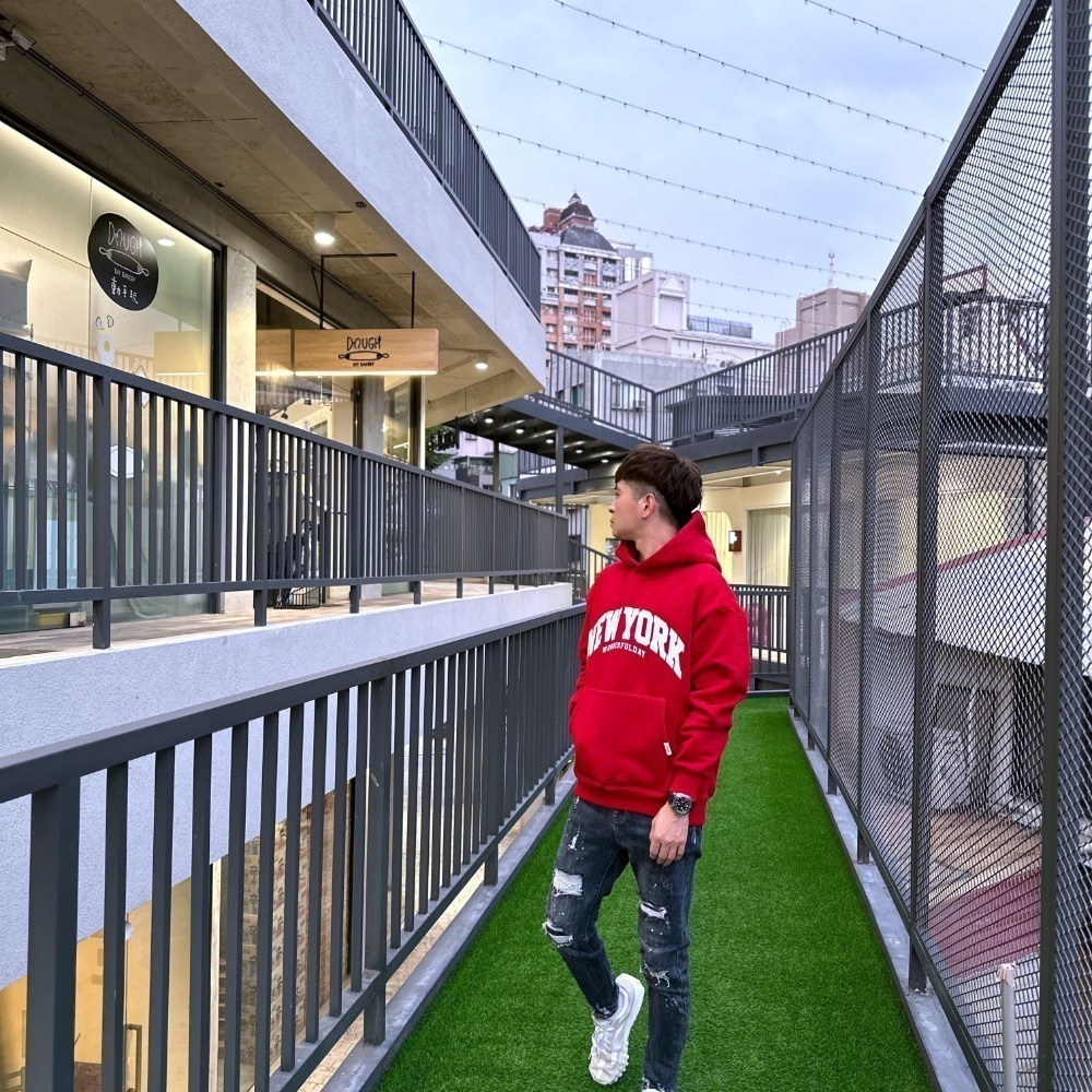 『新品上市』重磅潑漆破壞四洞補丁小直筒(NOF22093656)-細節圖5