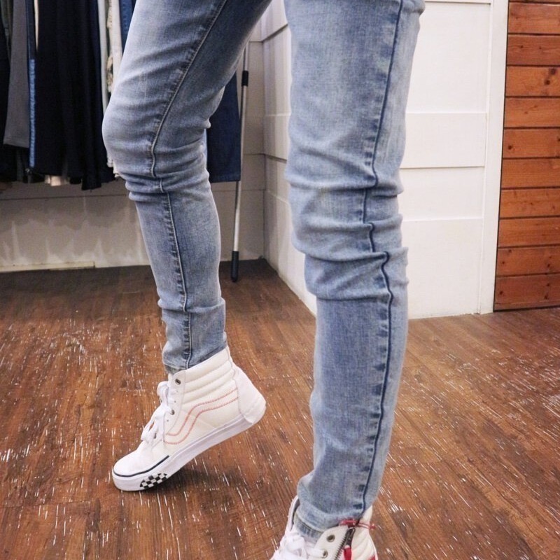 『熱銷到貨』重磅微刷全素小直筒褲(NOF20113059)-細節圖4